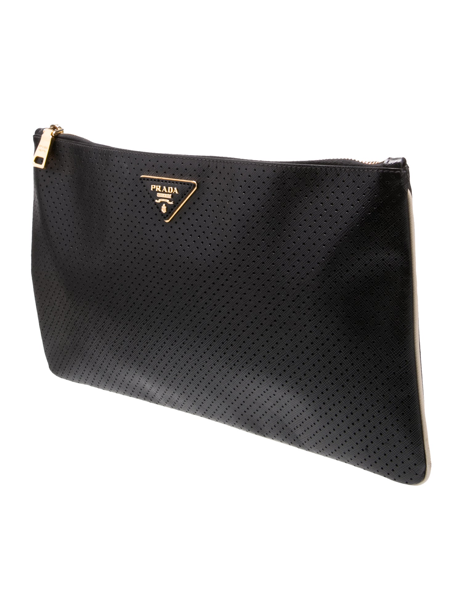 Prada Leather Clutch